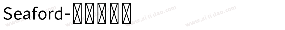 Seaford字体转换