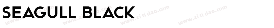 Seagull-Black字体转换