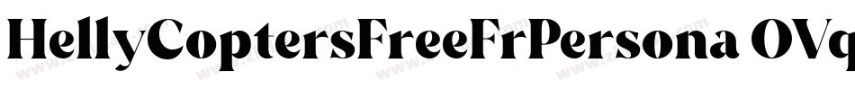HellyCoptersFreeFrPersona-OVqaP字体转换