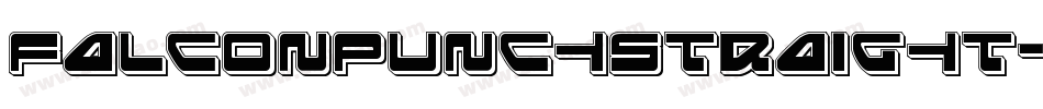 FalconPunchStraight-B8Kl字体转换