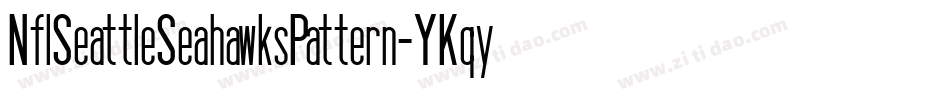 NflSeattleSeahawksPattern-YKqy字体转换