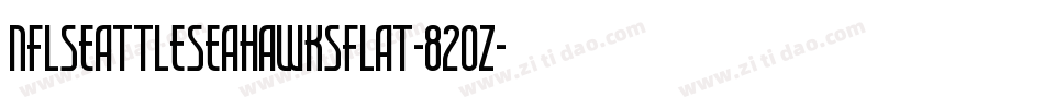 NflSeattleSeahawksFlat-82OZ字体转换