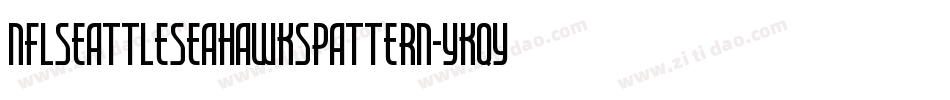 NflSeattleSeahawksPattern-YKqy字体转换