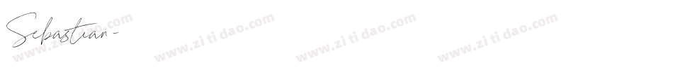 Sebastian字体转换