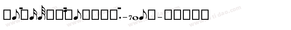 SebastianSerifNbp-7weB字体转换