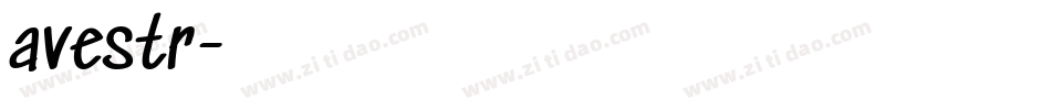 avestr字体转换