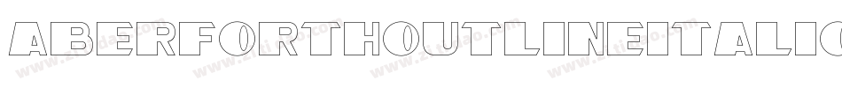 AberforthOutlineItalicReg-Jgjx字体转换