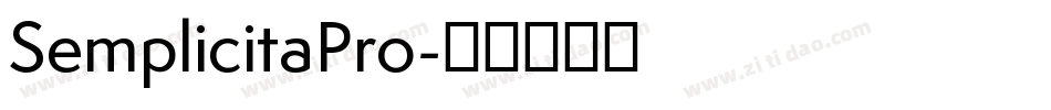 SemplicitaPro字体转换