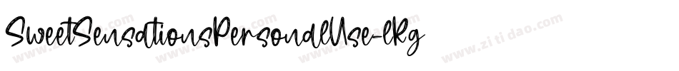SweetSensationsPersonalUse-lRgq字体转换