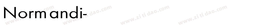 Normandi字体转换