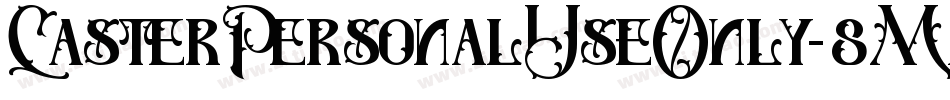 CasterPersonalUseOnly-8Ma7D字体转换