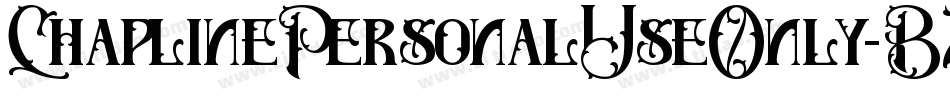 ChaplinePersonalUseOnly-BZ2G字体转换