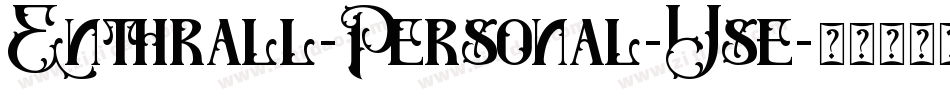 Enthrall-Personal-Use字体转换