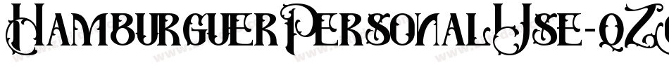 HamburguerPersonalUse-qZo5q字体转换 HamburguerPersonalUse-qZo5q字体转换