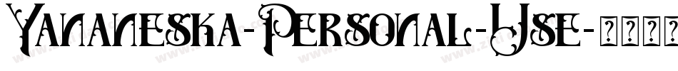 Yananeska-Personal-Use字体转换