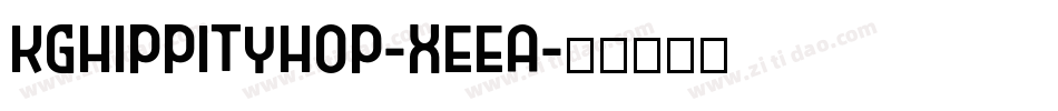 KgHippityHop-XEEa字体转换