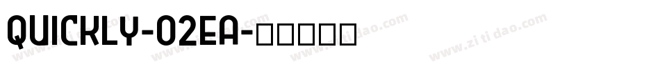 Quickly-o2Ea字体转换