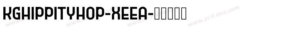 KgHippityHop-XEEa字体转换