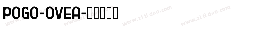 Pogo-ovEa字体转换