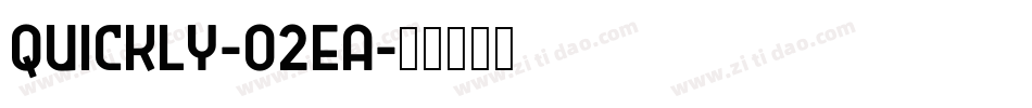 Quickly-o2Ea字体转换