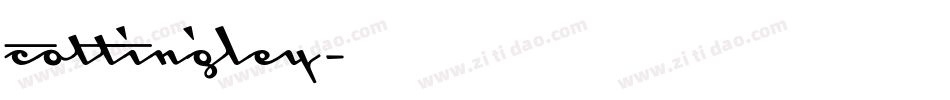 Cottingley字体转换
