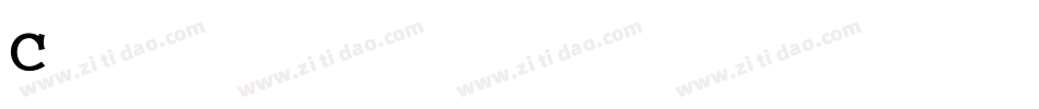 Courier-Bold-Italic-SWA-1字体转换