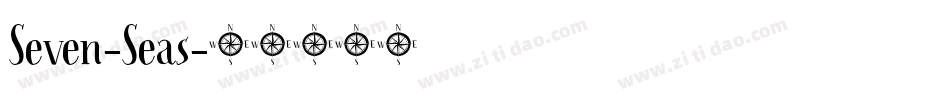 Seven-Seas字体转换