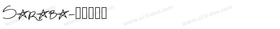 Saraba字体转换