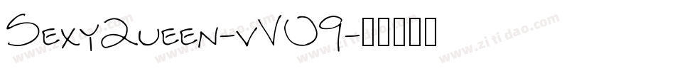 SexyQueen-vVO9字体转换