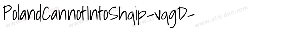 PolandCannotIntoShqip-vqgD字体转换
