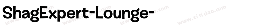 ShagExpert-Lounge字体转换