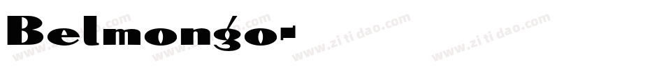 Belmongo字体转换