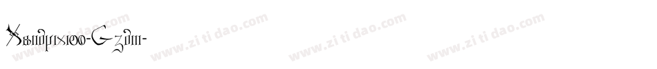 Handpixies-Gzdm字体转换