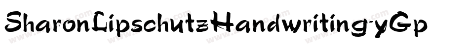 SharonLipschutzHandwriting-yGpe字体转换