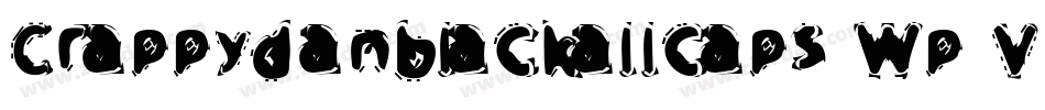 Crappydanblackallcaps-Wp1V字体转换