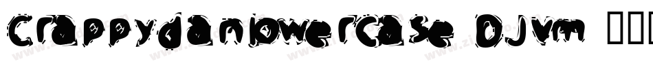 Crappydanlowercase-DJvm字体转换