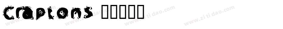 Craptons字体转换