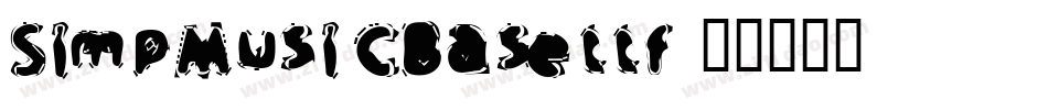 SimpMusicBasettf字体转换
