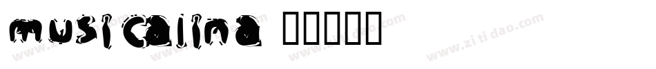 musicalina字体转换