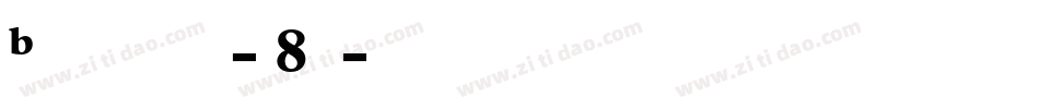 Boldestcurves-d8jK字体转换
