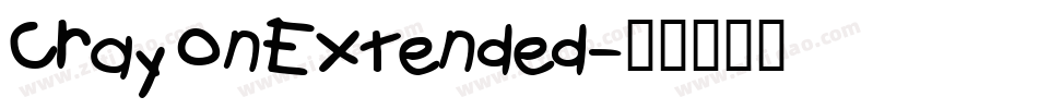 CrayonExtended字体转换