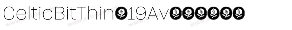 CelticBitThin-19Av字体转换