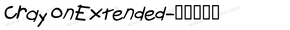 CrayonExtended字体转换