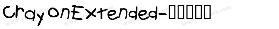 CrayonExtended字体转换