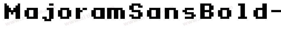 MajoramSansBold-n320字体转换