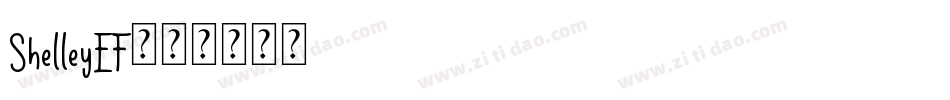 ShelleyEF字体转换
