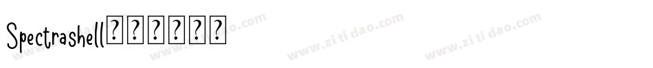 Spectrashell字体转换