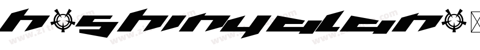 H-ShinYaLan字体转换