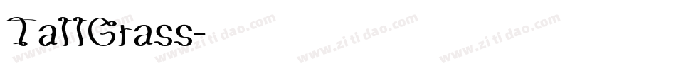 TallGrass字体转换