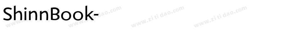 ShinnBook字体转换